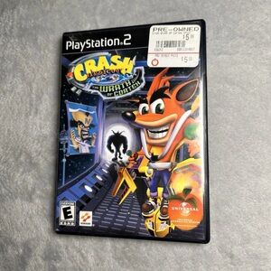 Crash Bandicoot Wrath of Cortex PS2 Black Label Blue Disc No Manual